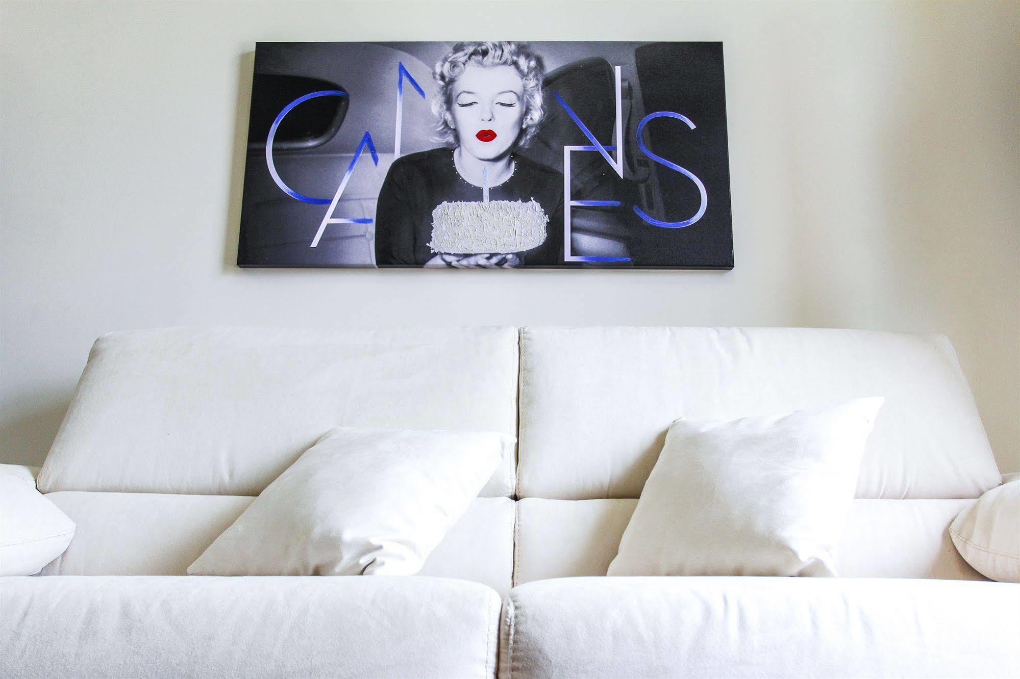 Appartements Villa Les Palmes Cannes Exterior foto